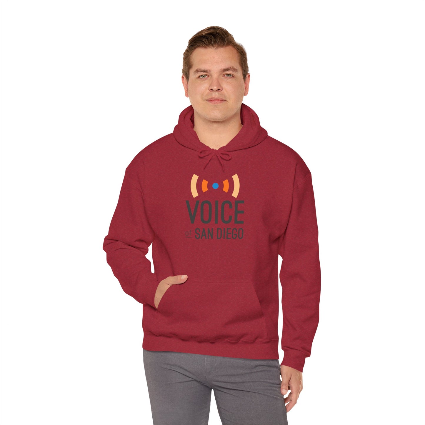 Voice of San Diego Unisex Hoodie - Heavy Blend™ Hooded Sweatshirt