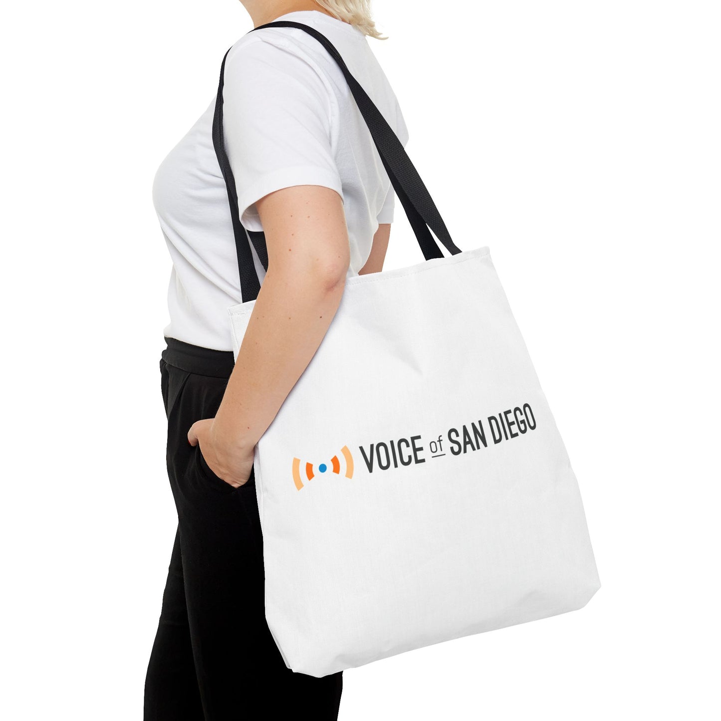Voice of San Diego Logo Tote Bag