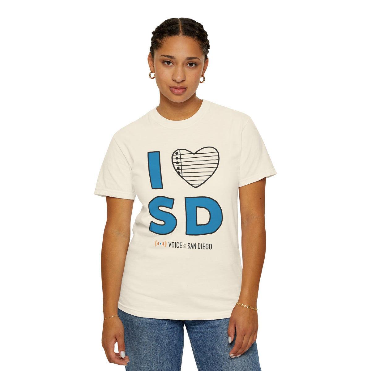 Politifest 2026 T-Shirt — I Heart San Diego Landmarks Tee