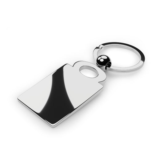 Custom Rectangle Keyring