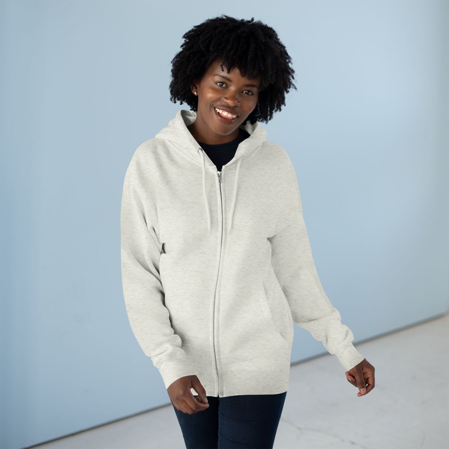 Voice of San Diego Zip Hoodie — Back Print