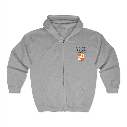 20th Anniversary Unisex Zip Hoodie