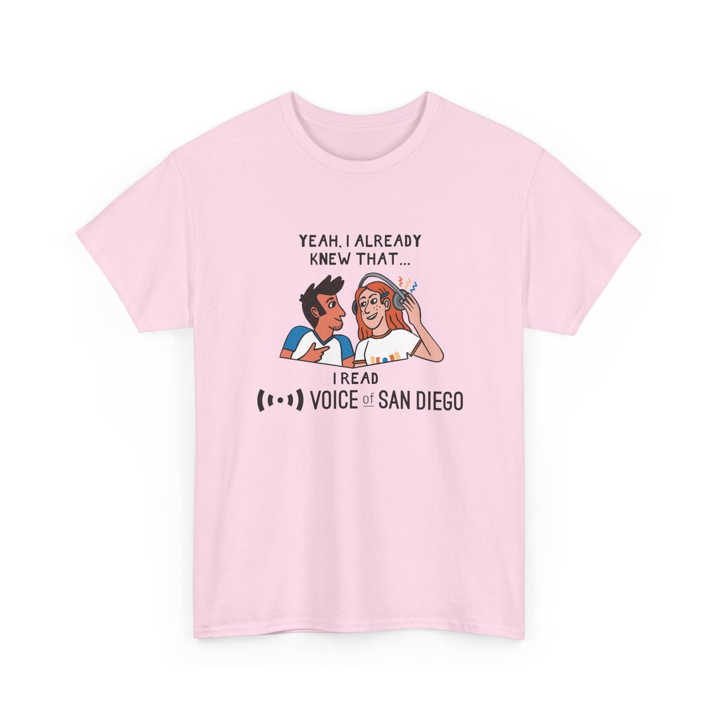 Voice of San Diego Politifest 2025 T-shirt