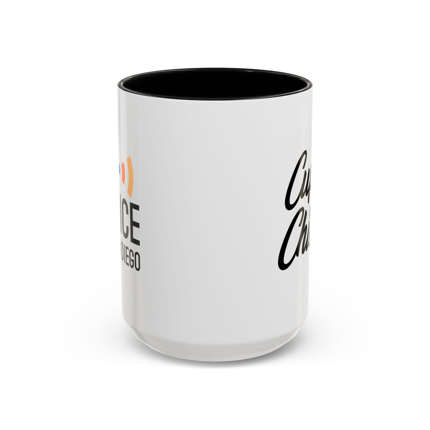 "Cup of Chisme" Voice of San Diego Coffee Mug, Gift for Coffee Lovers
