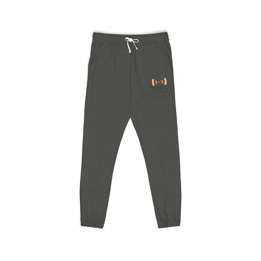 Good Vibes Campfire Sweatpants — Voice of San Diego Vintage Fleece Joggers