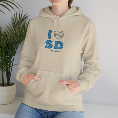 Politifest 2026 I Heart San Diego Hoodie — Landmarks Design