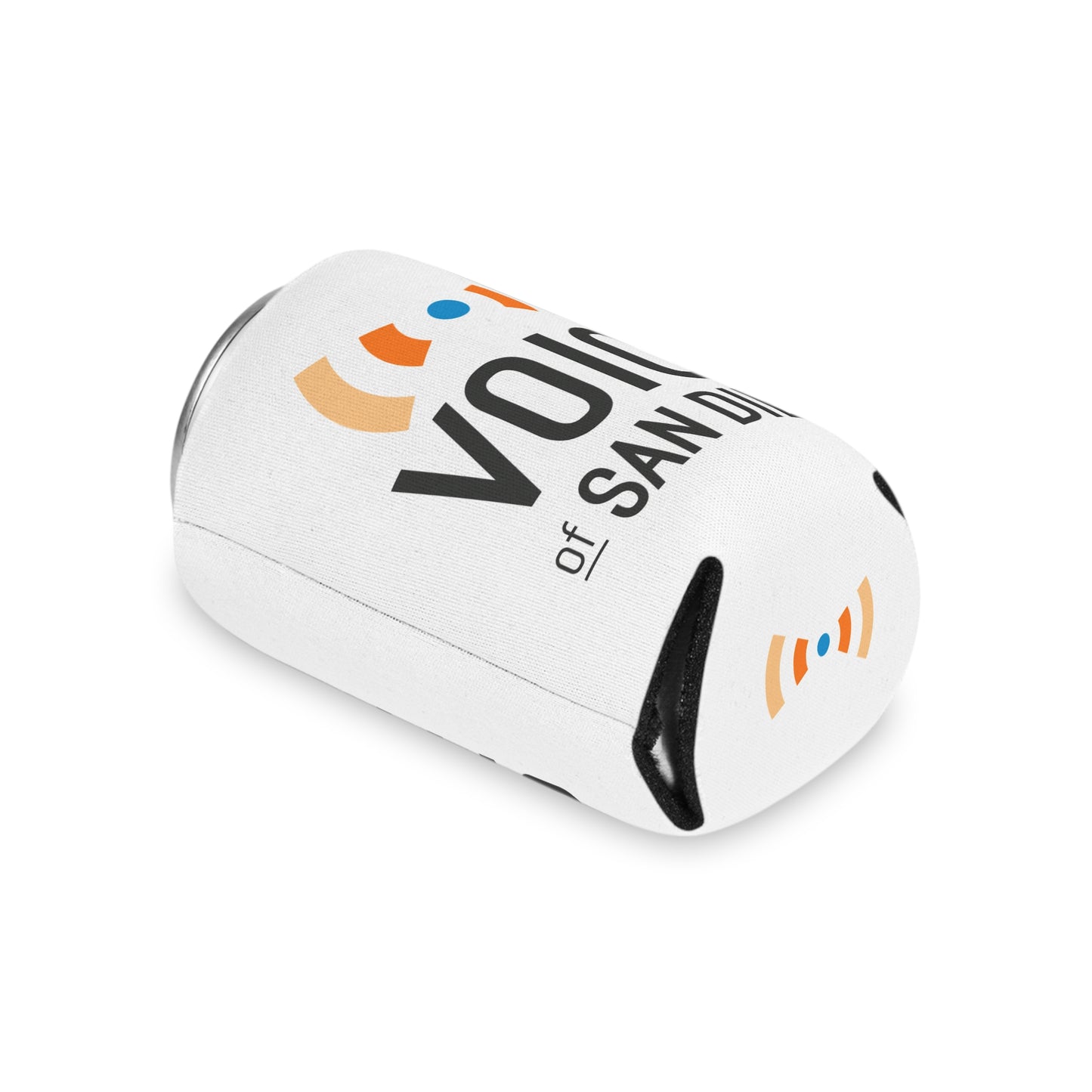 Voice of San Diego Can Cooler — Insulated Beer Can Koozie