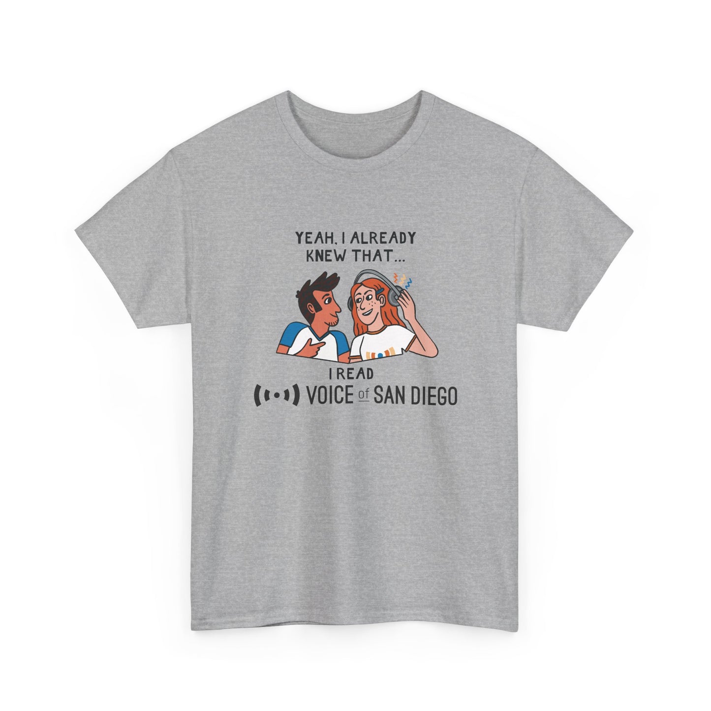 Voice of San Diego Politifest 2025 T-shirt