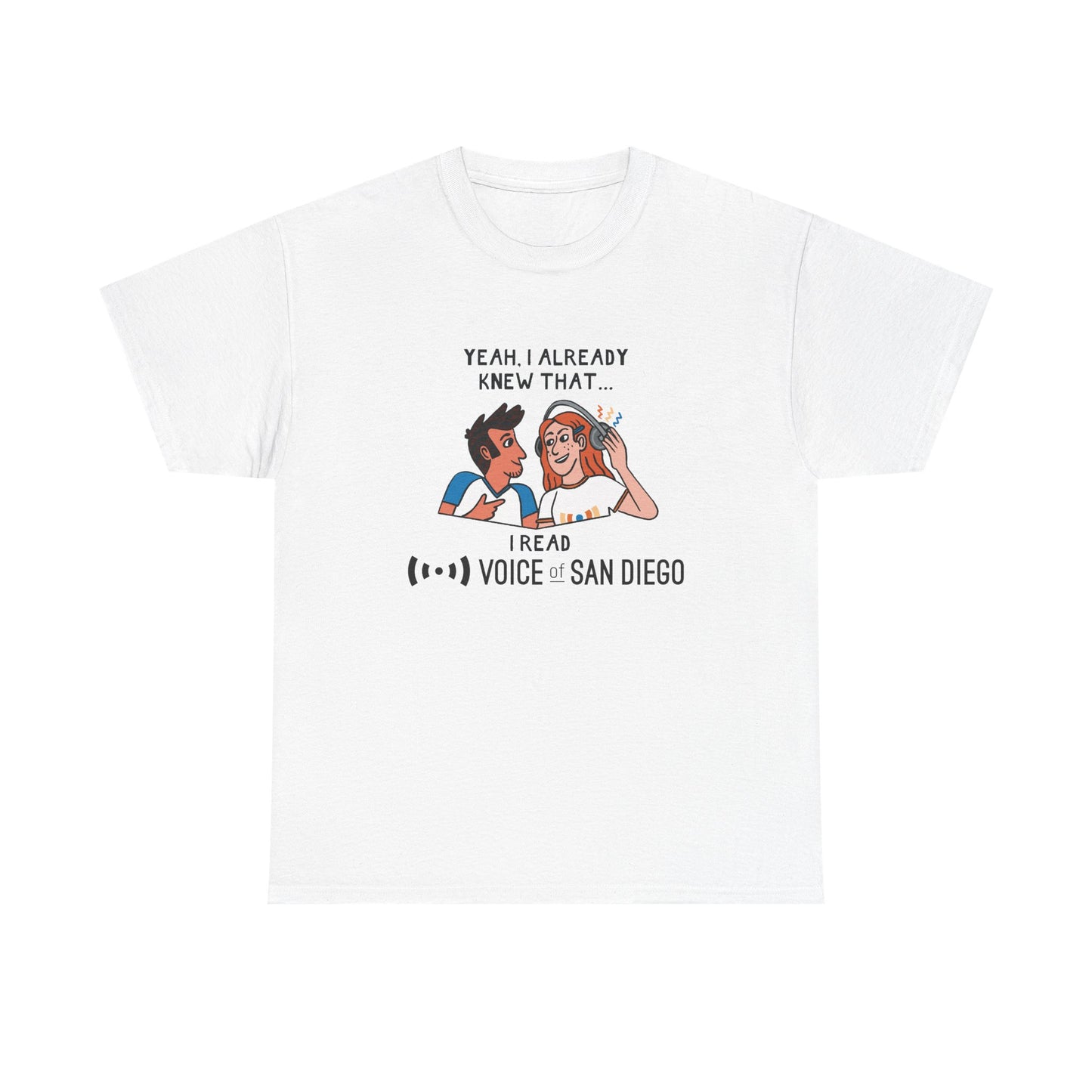 Voice of San Diego Politifest 2025 T-shirt