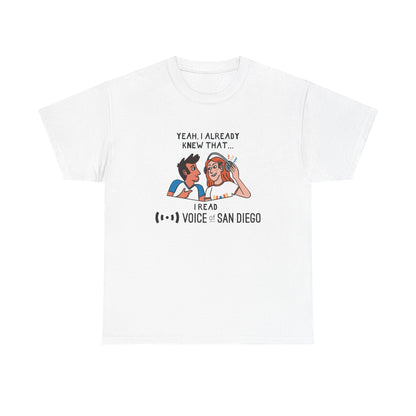 Voice of San Diego Politifest 2025 T-shirt