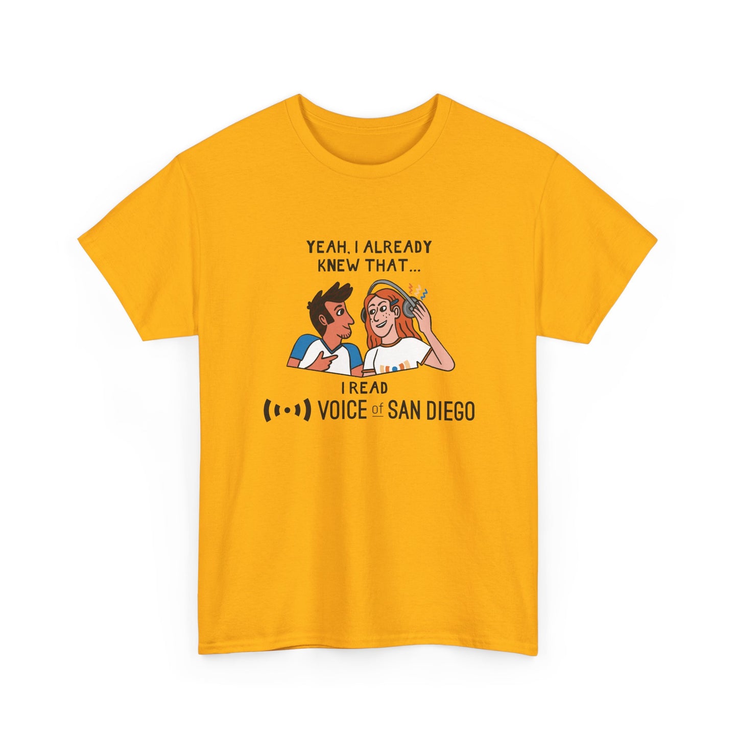 Voice of San Diego Politifest 2025 T-shirt