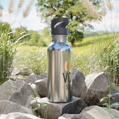 Voice San Diego Stainless Steel Water Bottle with Straw – 20oz Insulated Bottle