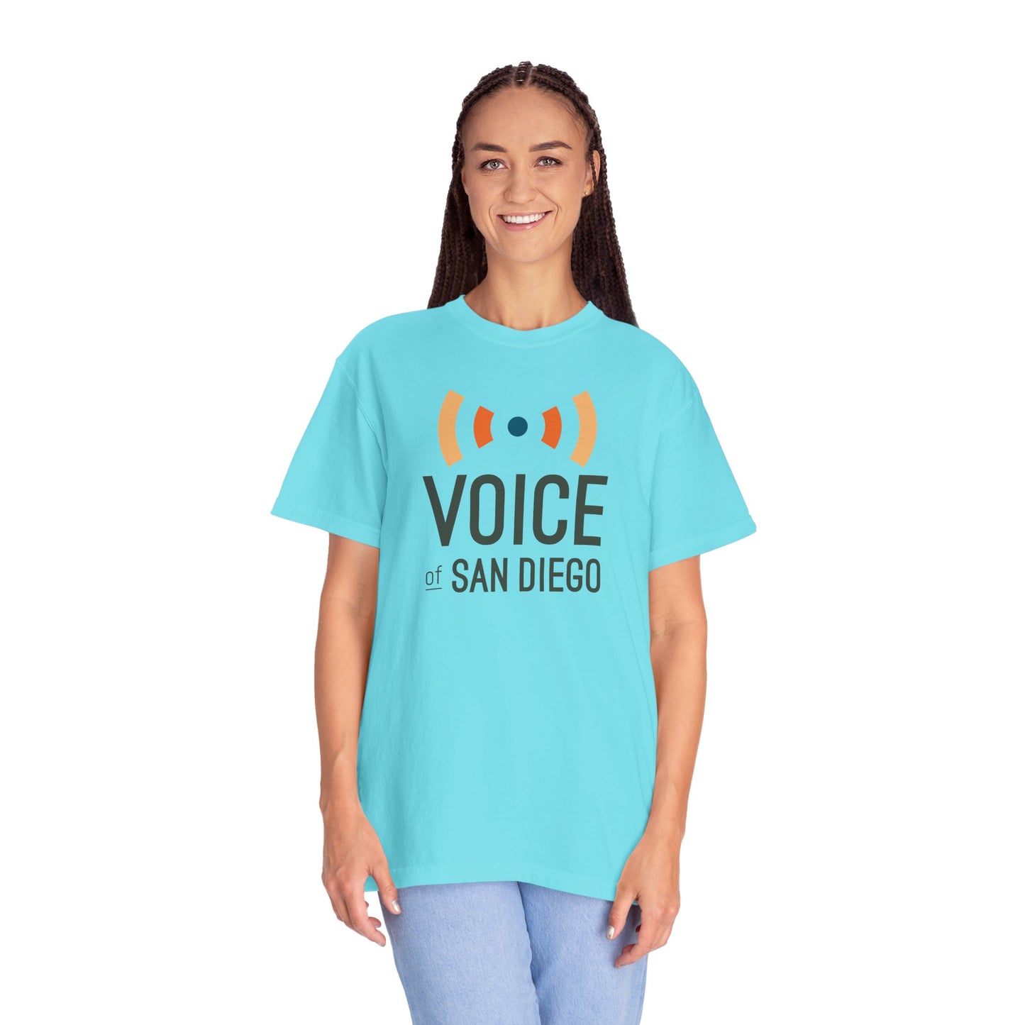 Voice of San Diego Unisex Garment-Dyed T-shirt