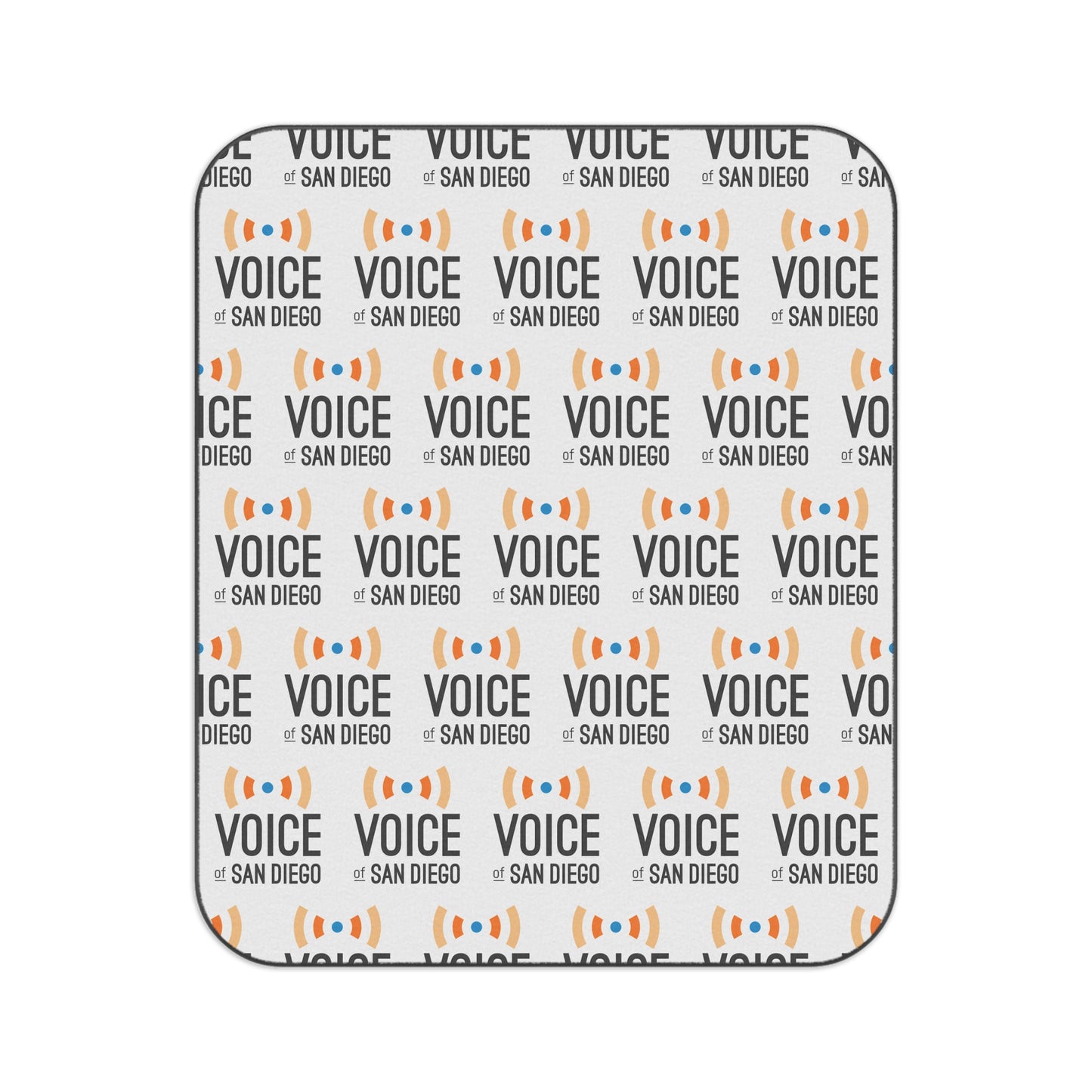 Voice of San Diego Picnic Blanket — Branded Outdoor Blanket for Events & Promos