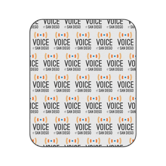 Voice of San Diego Picnic Blanket — Branded Outdoor Blanket for Events & Promos