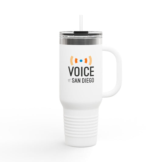 Insulated Voice of San Diego Travel Mug