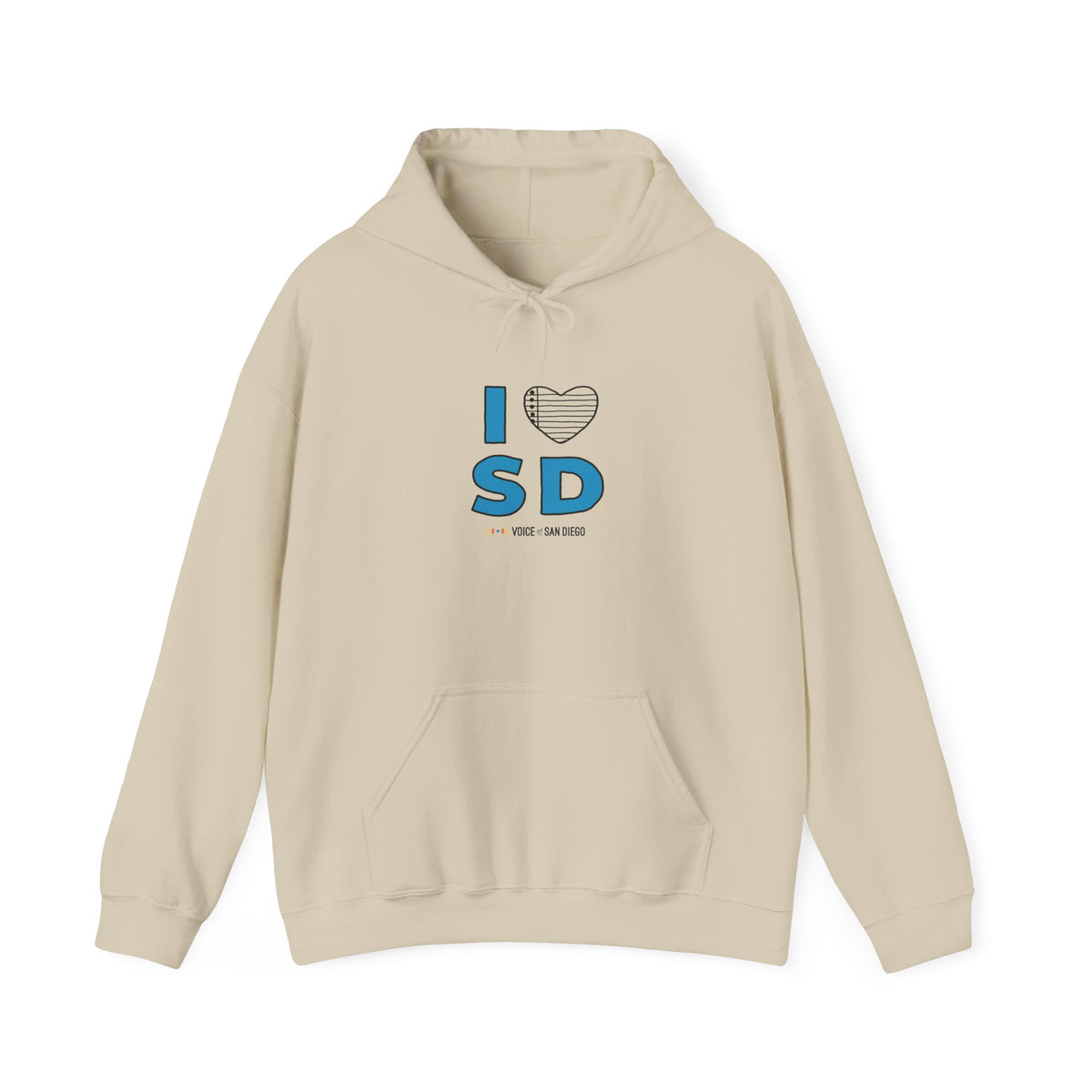 Politifest 2026 I Heart San Diego Hoodie — Landmarks Design