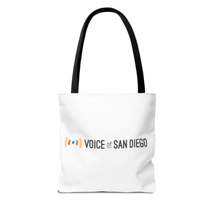 Voice of San Diego Logo Tote Bag