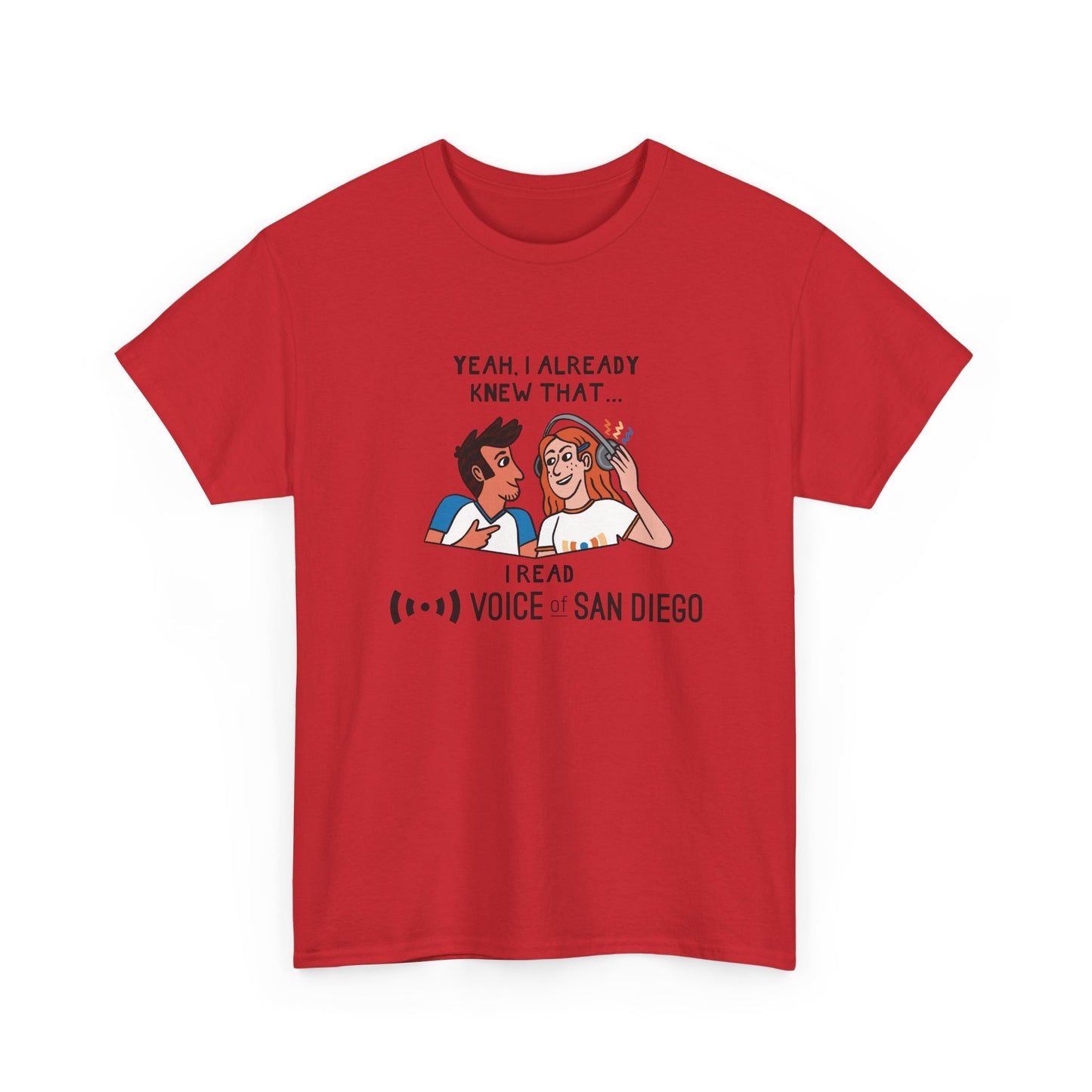 Voice of San Diego Politifest 2025 T-shirt