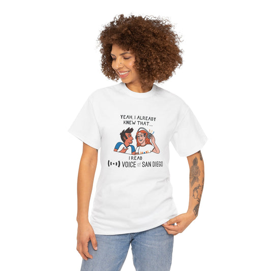 Voice of San Diego Politifest 2025 T-shirt