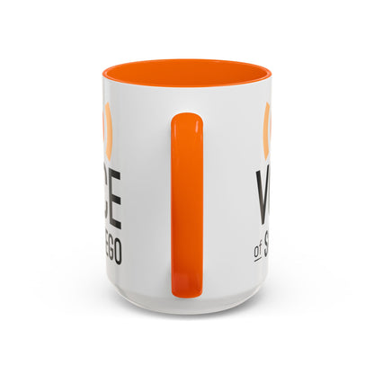 Voice of San Diego Accent Coffee Mug with Voice of San Diego Logo