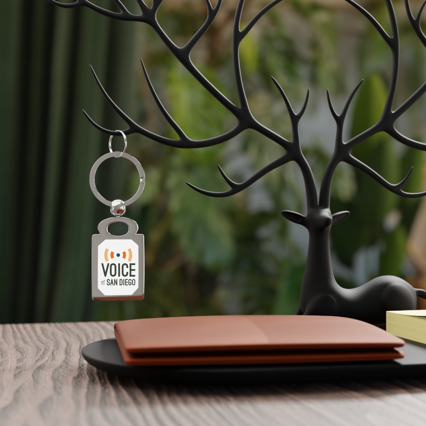 Custom Rectangle Keyring
