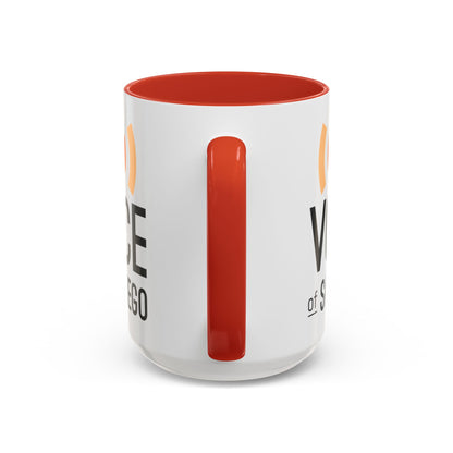 Voice of San Diego Accent Coffee Mug with Voice of San Diego Logo