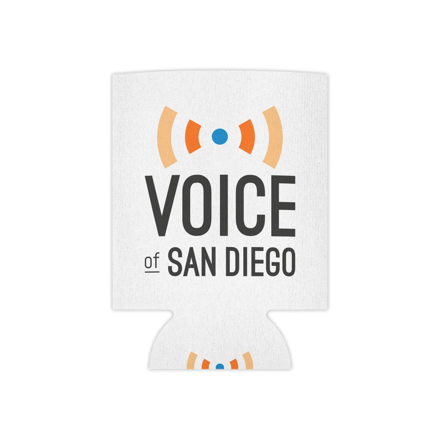 Voice of San Diego Can Cooler — Insulated Beer Can Koozie
