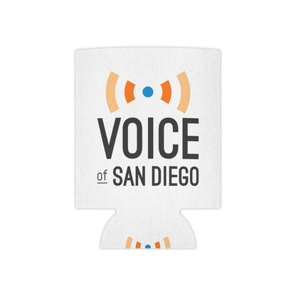 Voice of San Diego Can Cooler — Insulated Beer Can Koozie