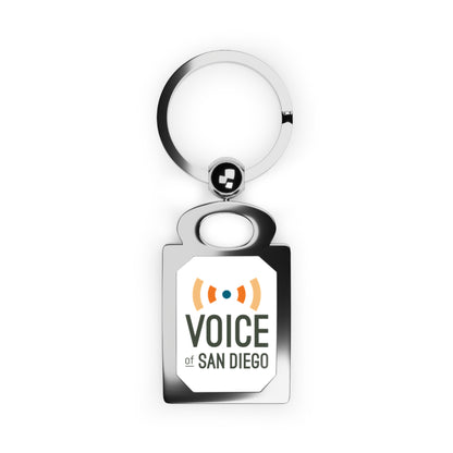 Custom Rectangle Keyring