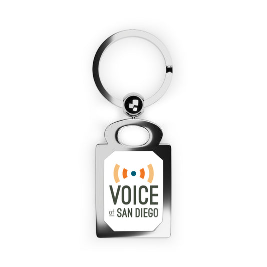 Custom Rectangle Keyring