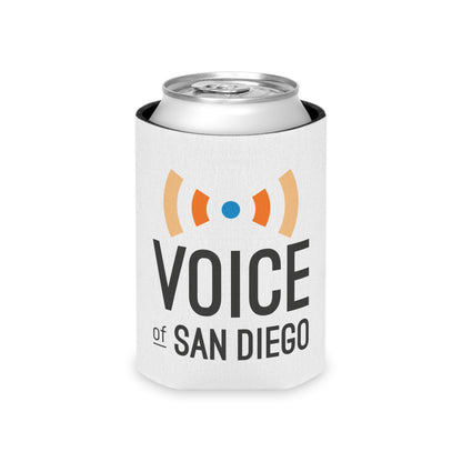 Voice of San Diego Can Cooler — Insulated Beer Can Koozie