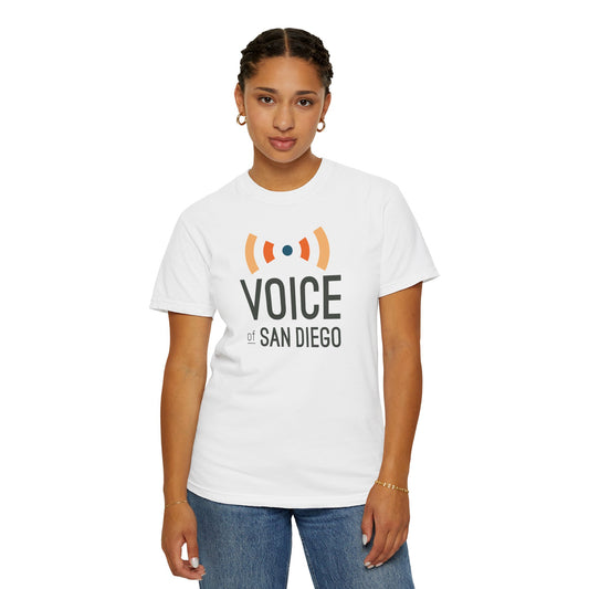 Voice of San Diego Unisex Garment-Dyed T-shirt