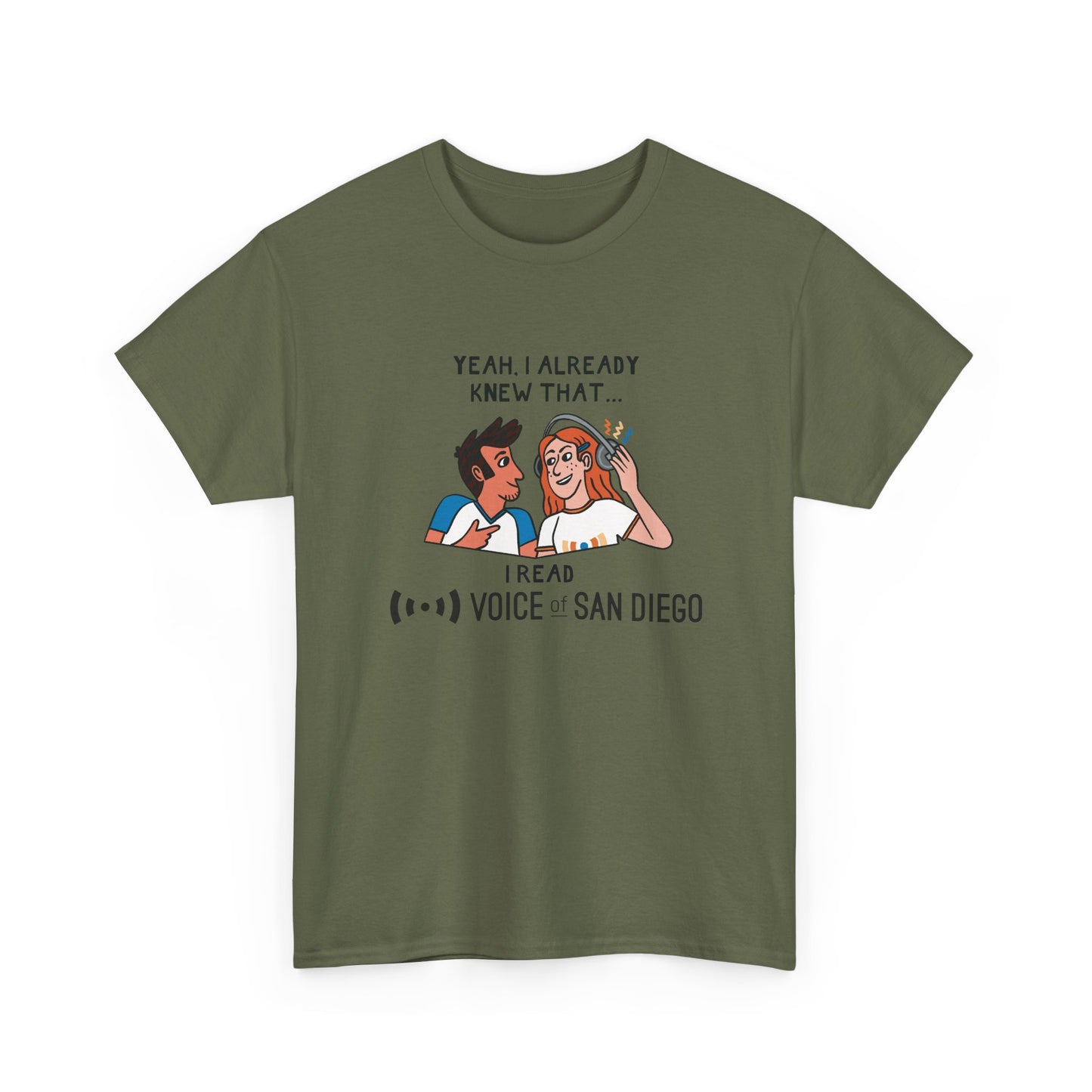 Voice of San Diego Politifest 2025 T-shirt