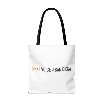 Voice of San Diego Logo Tote Bag