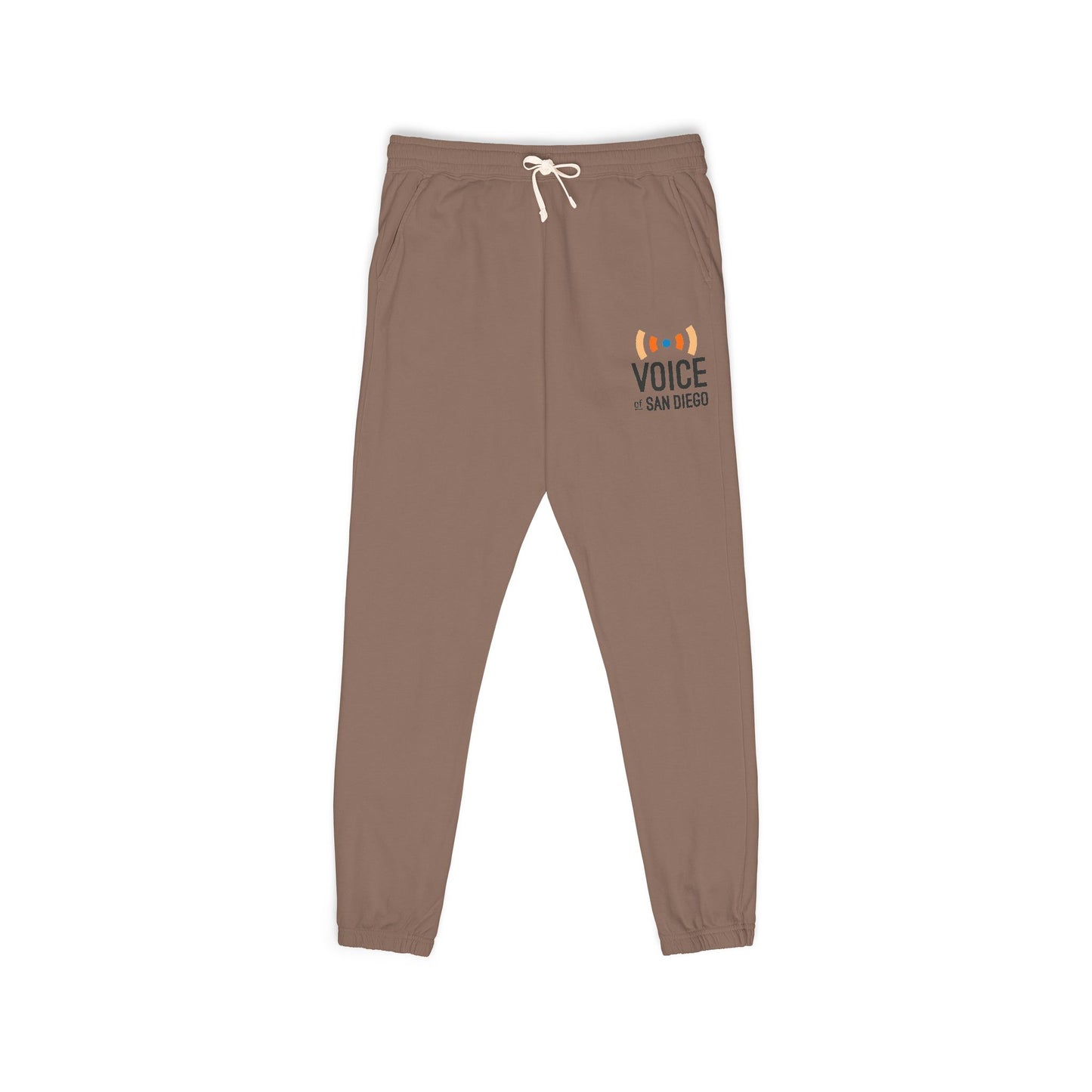 Good Vibes Campfire Sweatpants — Voice of San Diego Vintage Fleece Joggers
