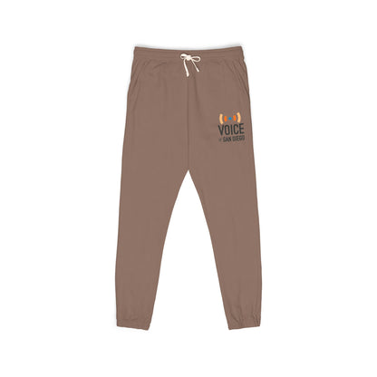 Good Vibes Campfire Sweatpants — Voice of San Diego Vintage Fleece Joggers