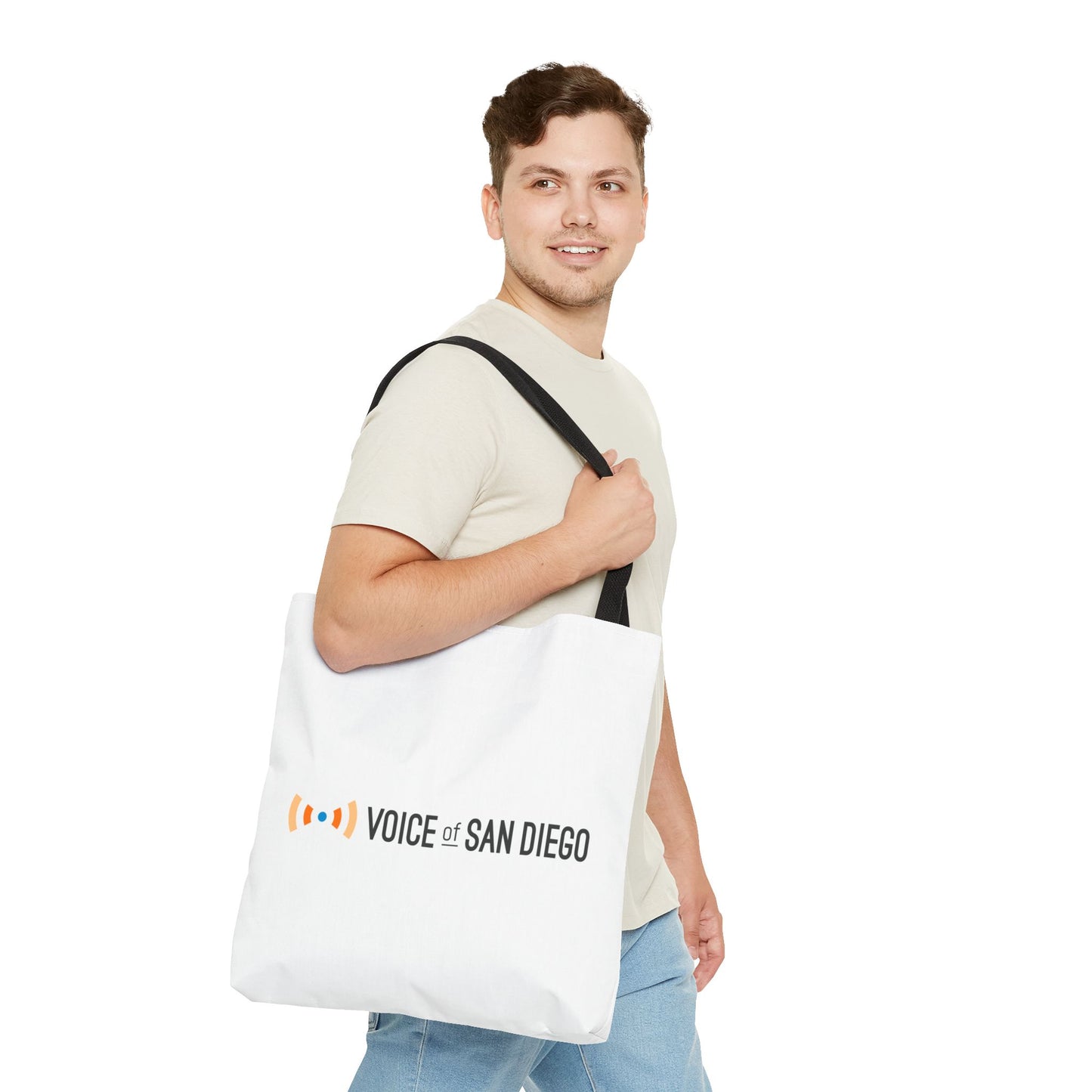 Voice of San Diego Logo Tote Bag