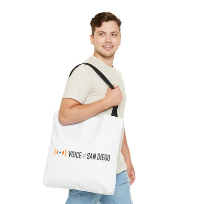 Voice of San Diego Logo Tote Bag