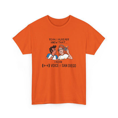 Voice of San Diego Politifest 2025 T-shirt