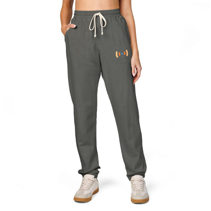 Good Vibes Campfire Sweatpants — Voice of San Diego Vintage Fleece Joggers