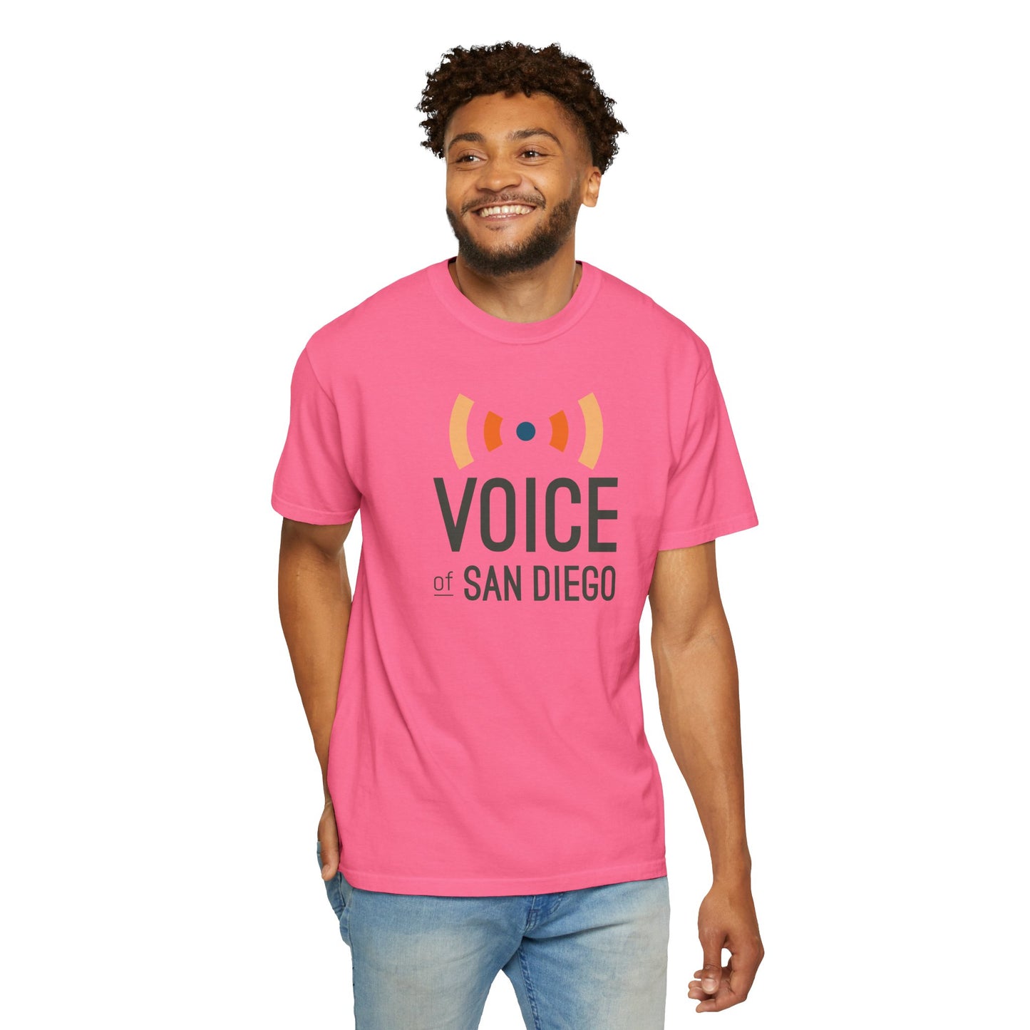 Voice of San Diego Unisex Garment-Dyed T-shirt